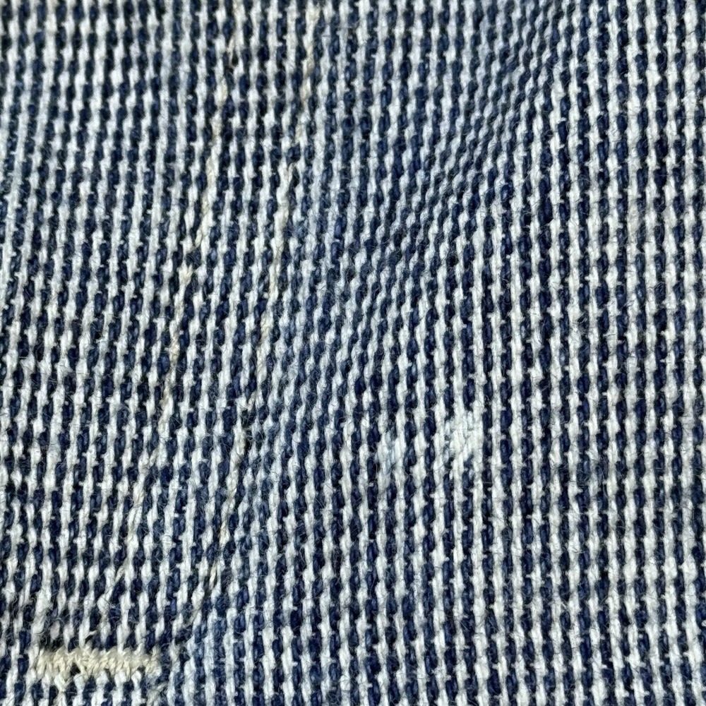 Vintage 1990's Lee USA High Rise Blue Micro Check Mom Shorts Size 12 Med 90s - Picture 10 of 13